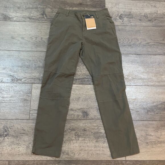 NWT! The North Face Dorm Mr. Pant Taupe Green Hiking Pants - Women's Size 6 - Picture 1 of 9